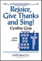 Rejoice, Give Thanks and Sing! SATB choral sheet music cover